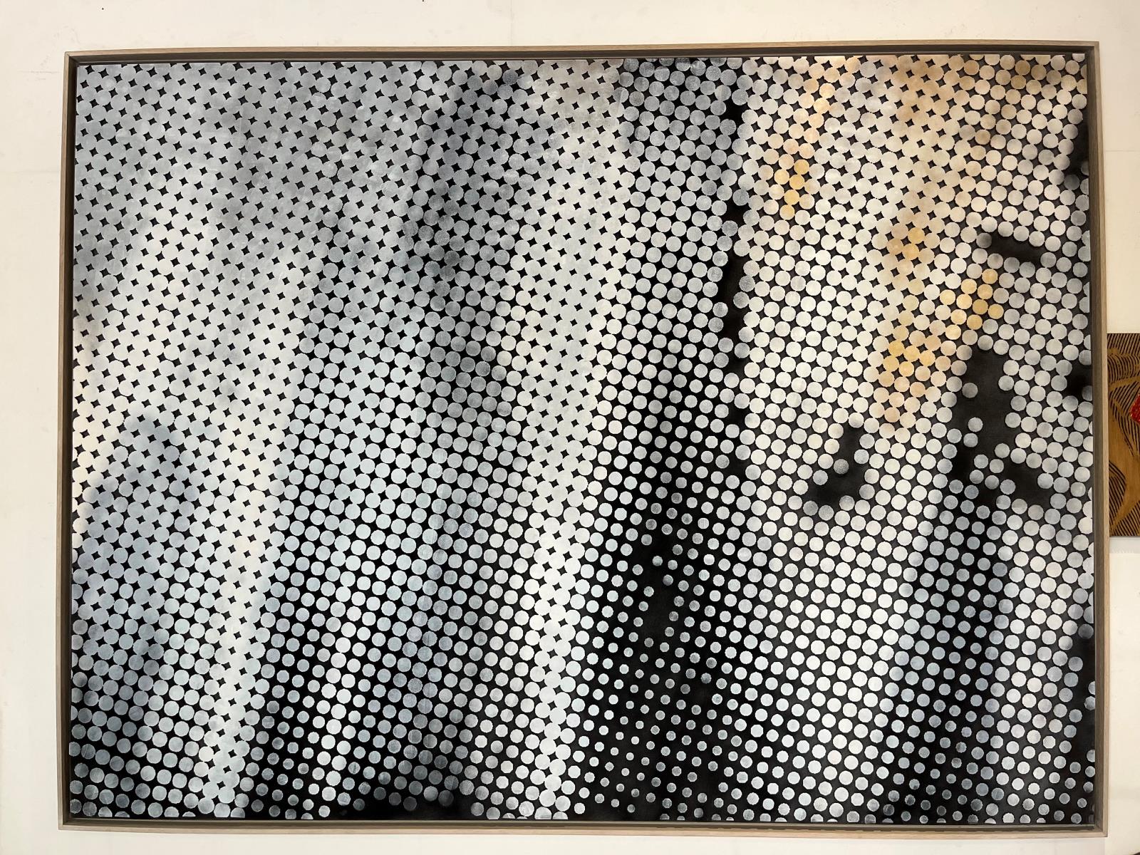 The Curtain, Polysterol auf Leinwand